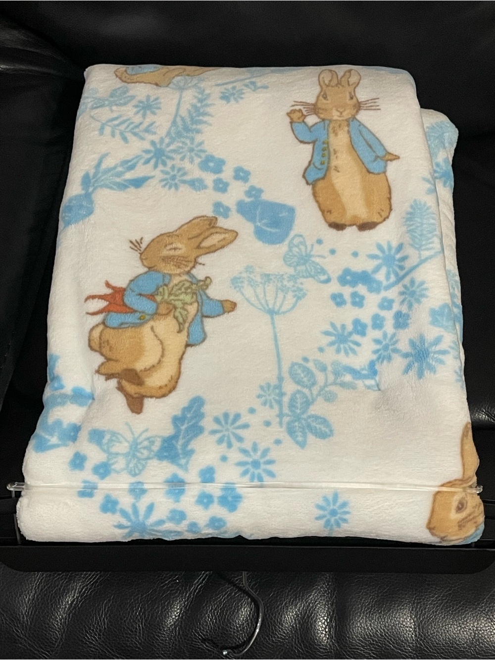 Easter Peter Rabbit Plush Throw - Picture 2 of 9